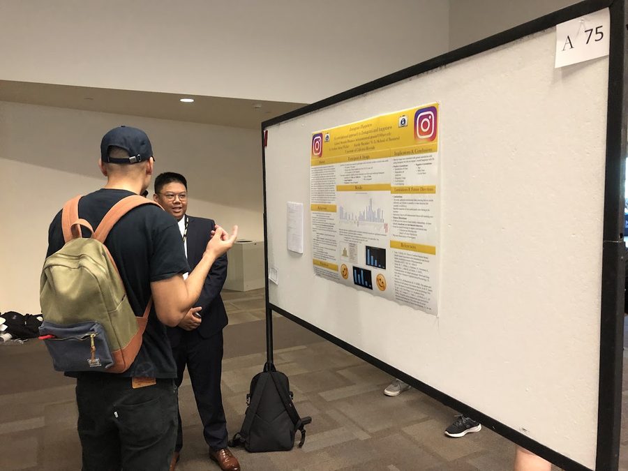 First ever BEDLab poster presentation by Gabriel Morada