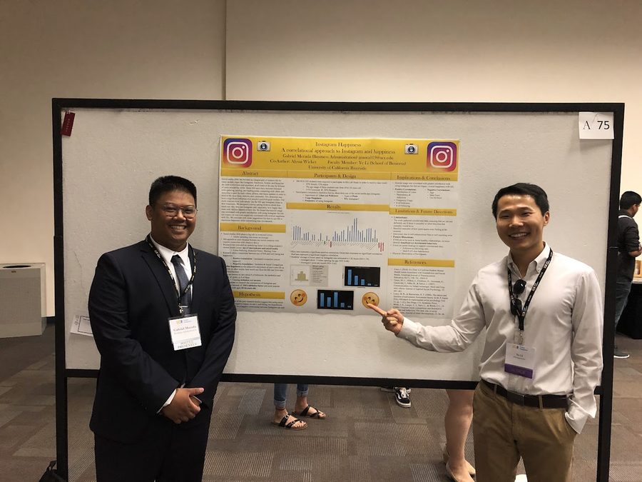 First ever BEDLab poster presentation by Gabriel Morada